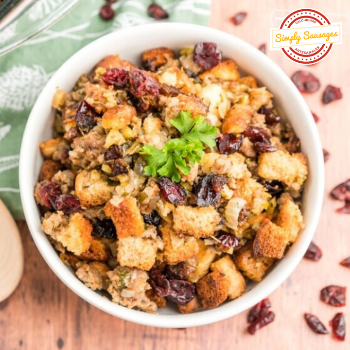 Sausage, Cranberry & Herb Stuffing Recipe