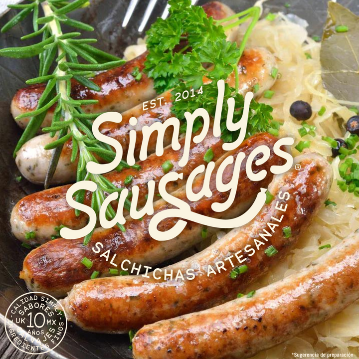 Salchicha Alemana Nurnberger Bratwurst 300grs