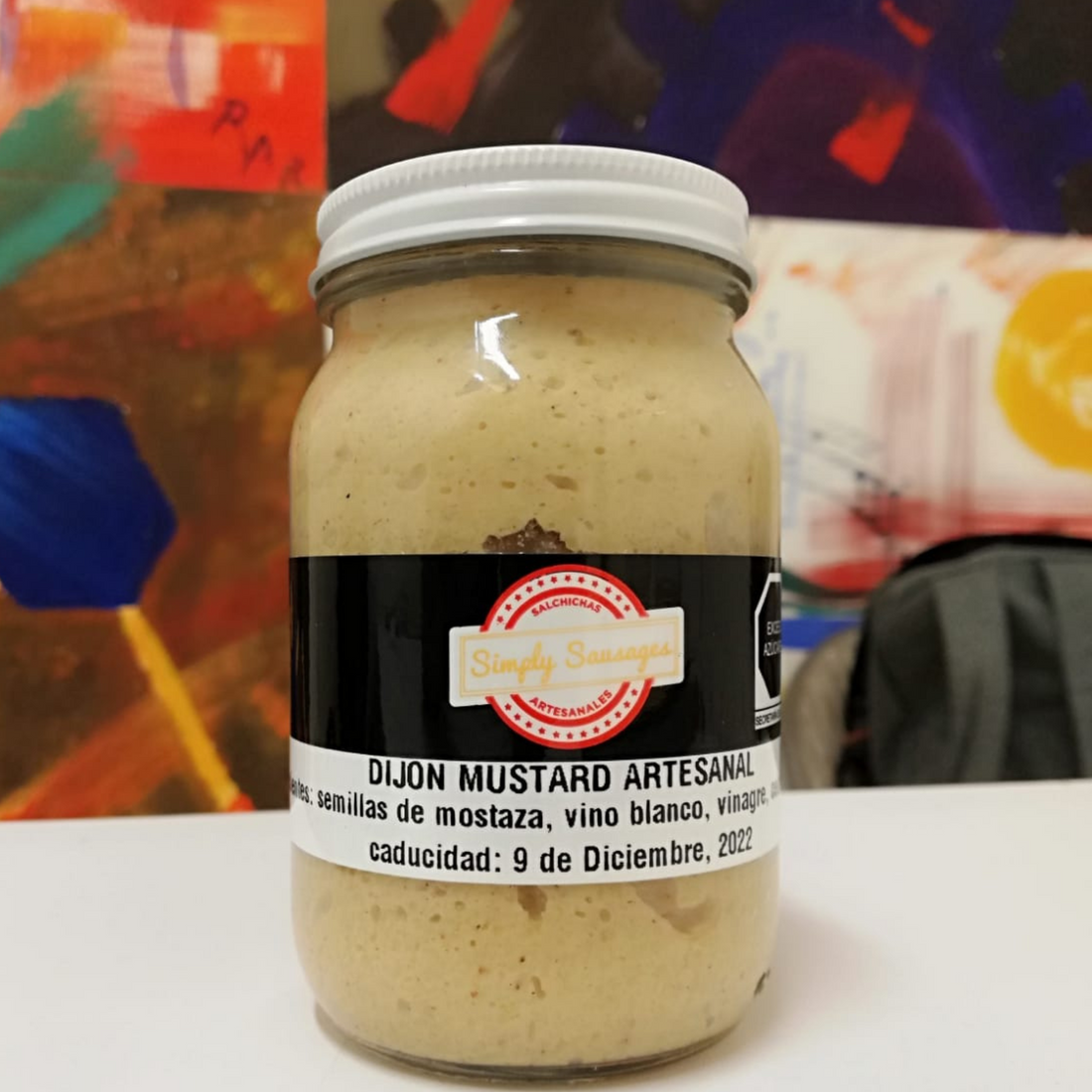 Dijon Mustard artesanal - Simply Sausages - Salchichas Artesanales